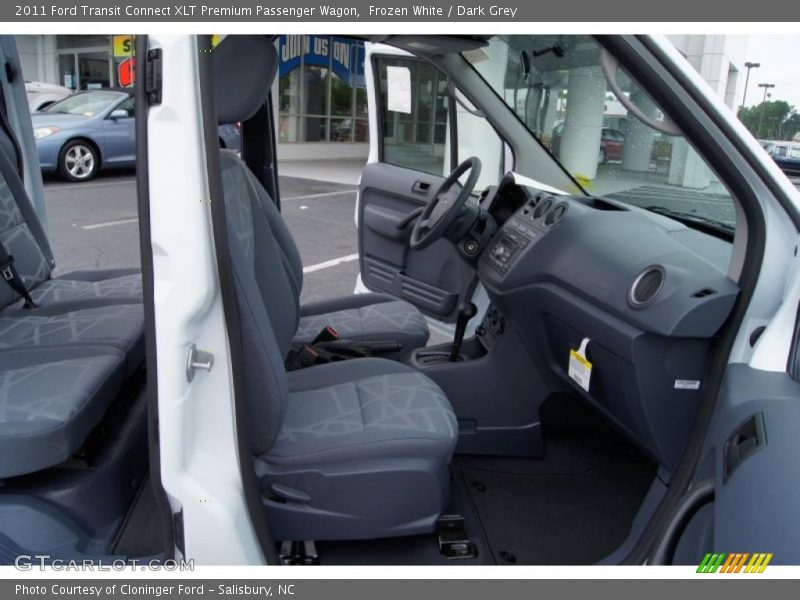 Frozen White / Dark Grey 2011 Ford Transit Connect XLT Premium Passenger Wagon