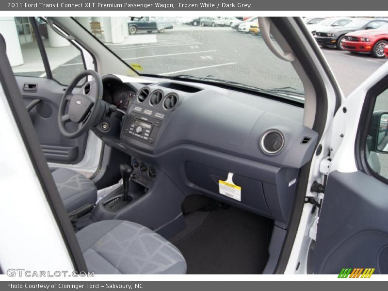  2011 Transit Connect XLT Premium Passenger Wagon Dark Grey Interior