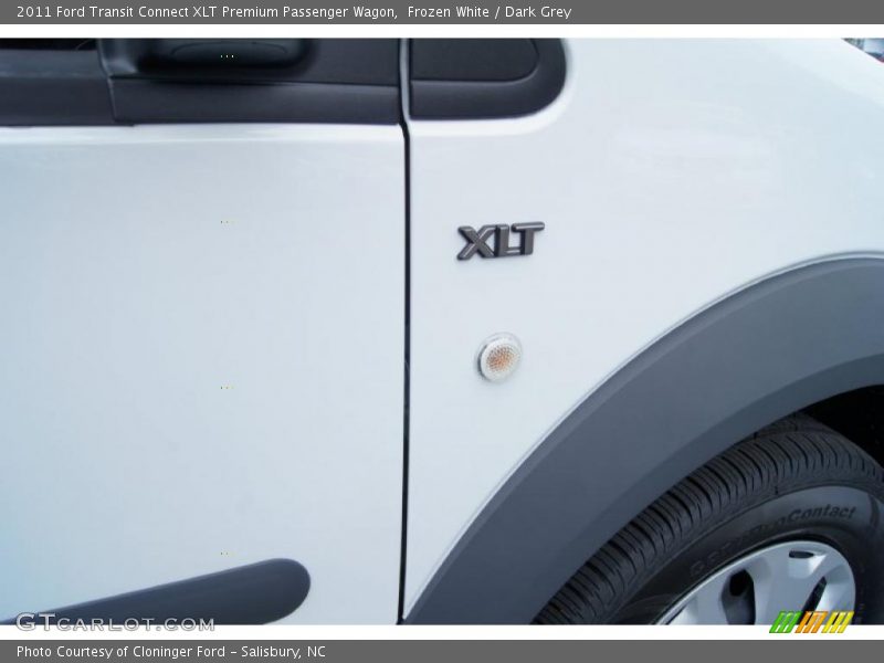 Frozen White / Dark Grey 2011 Ford Transit Connect XLT Premium Passenger Wagon