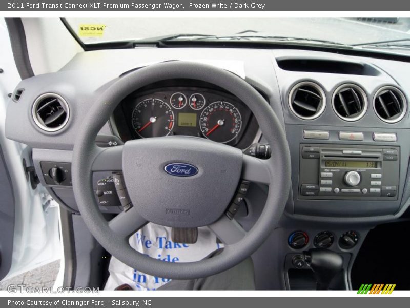 Controls of 2011 Transit Connect XLT Premium Passenger Wagon