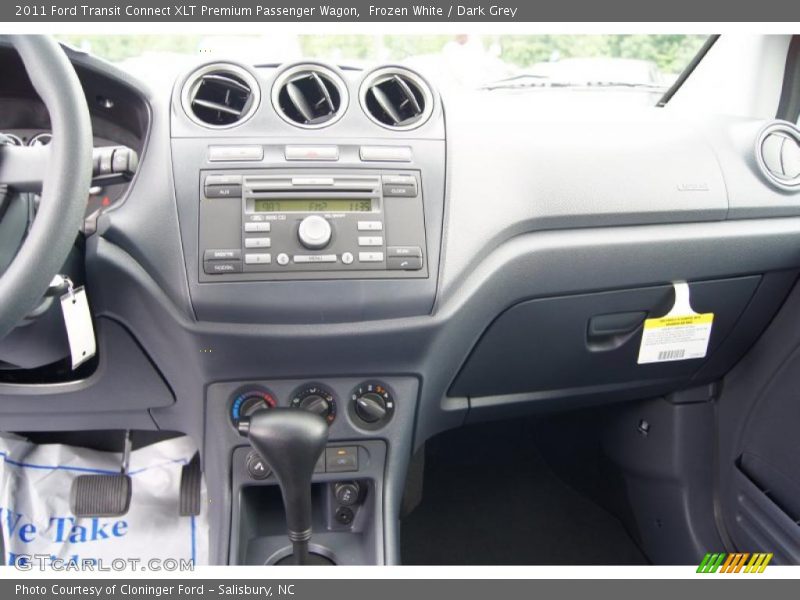 Frozen White / Dark Grey 2011 Ford Transit Connect XLT Premium Passenger Wagon