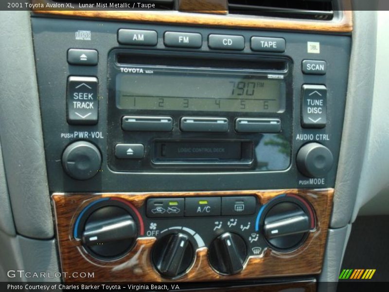 Lunar Mist Metallic / Taupe 2001 Toyota Avalon XL
