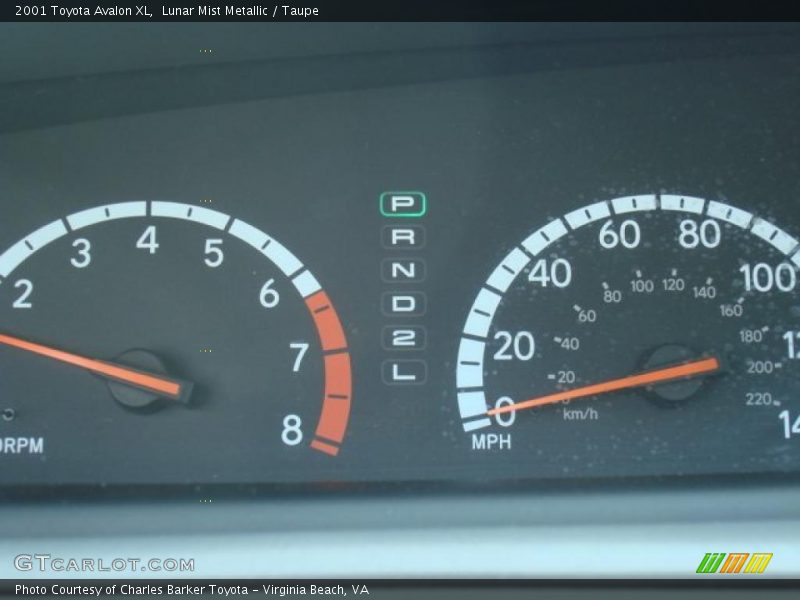 Lunar Mist Metallic / Taupe 2001 Toyota Avalon XL