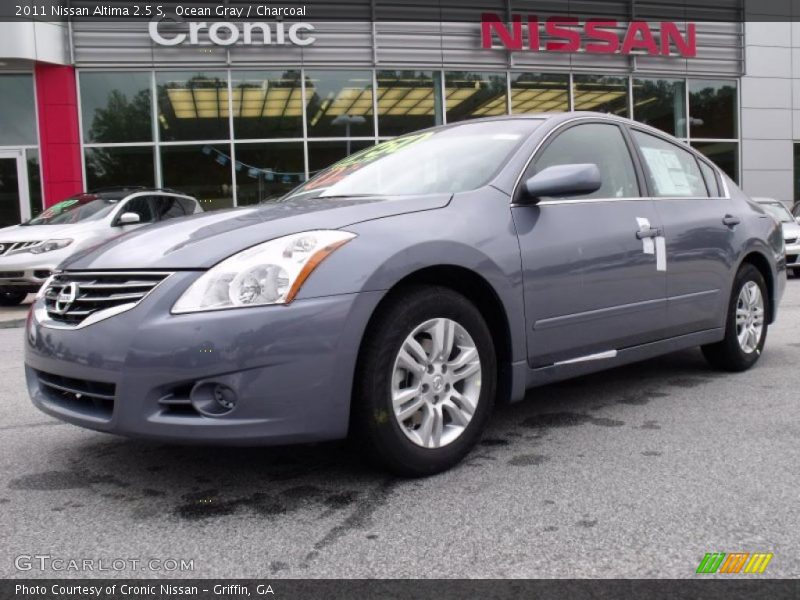 Ocean Gray / Charcoal 2011 Nissan Altima 2.5 S