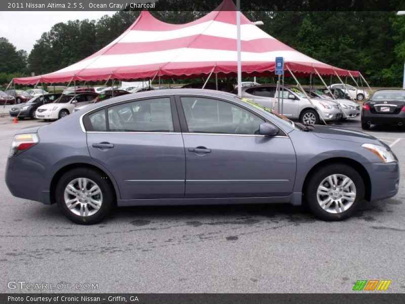 Ocean Gray / Charcoal 2011 Nissan Altima 2.5 S
