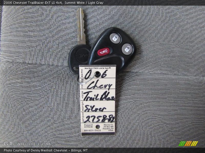 Summit White / Light Gray 2006 Chevrolet TrailBlazer EXT LS 4x4
