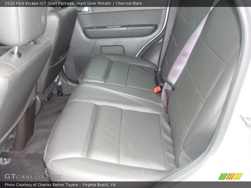 Ingot Silver Metallic / Charcoal Black 2010 Ford Escape XLT Sport Package