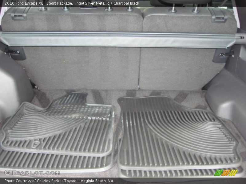 Ingot Silver Metallic / Charcoal Black 2010 Ford Escape XLT Sport Package