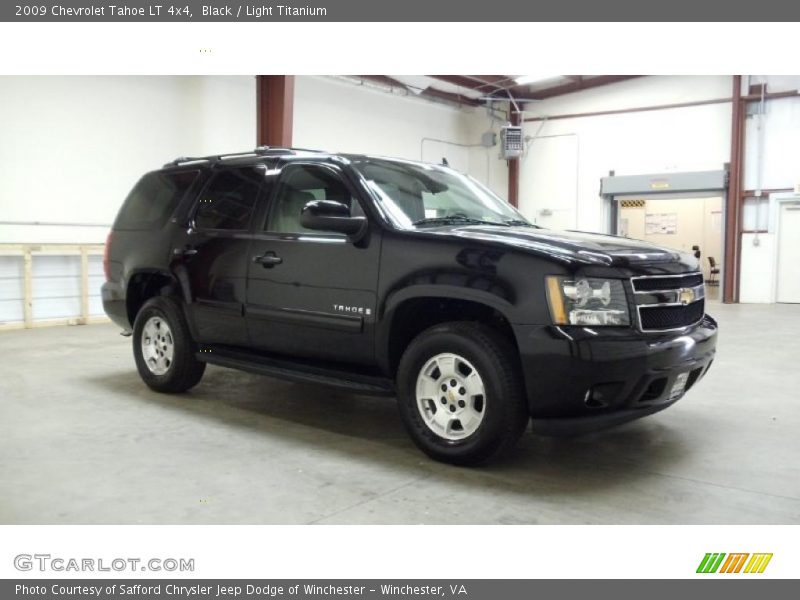 Black / Light Titanium 2009 Chevrolet Tahoe LT 4x4
