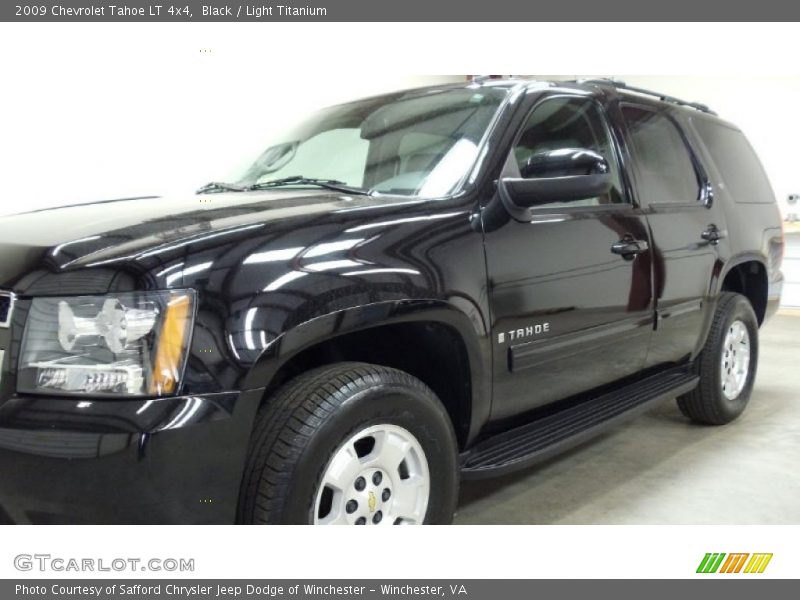 Black / Light Titanium 2009 Chevrolet Tahoe LT 4x4
