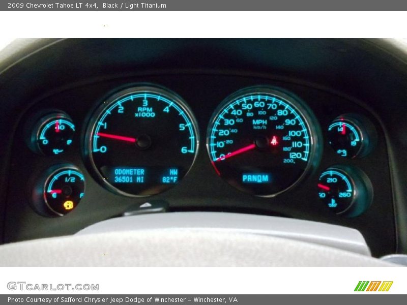 Black / Light Titanium 2009 Chevrolet Tahoe LT 4x4