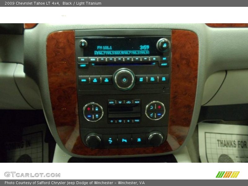 Black / Light Titanium 2009 Chevrolet Tahoe LT 4x4