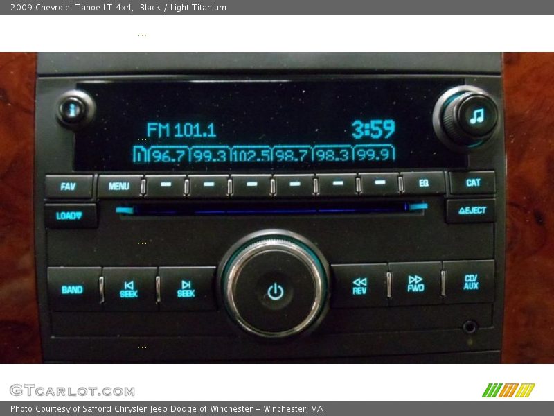 Black / Light Titanium 2009 Chevrolet Tahoe LT 4x4