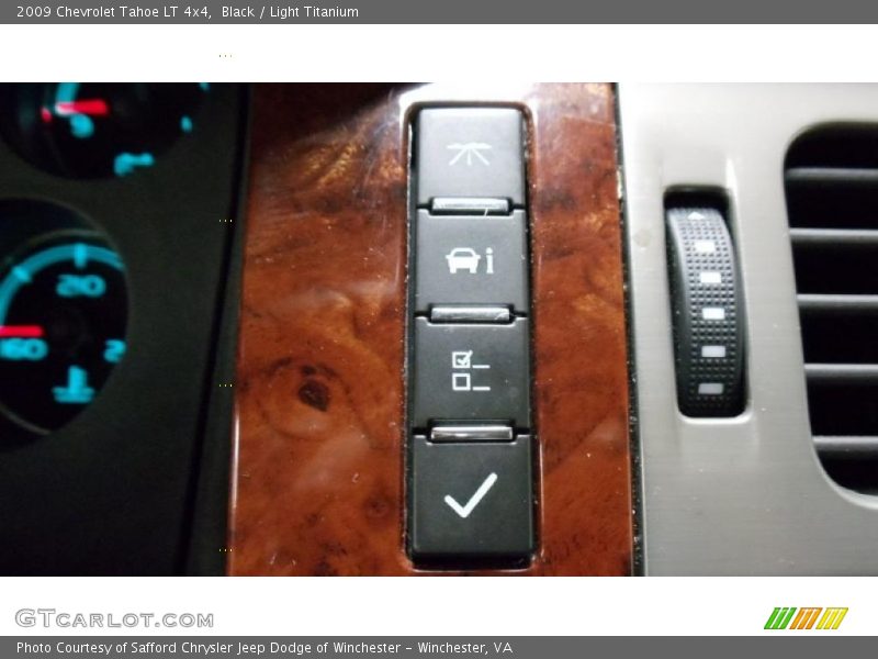 Black / Light Titanium 2009 Chevrolet Tahoe LT 4x4
