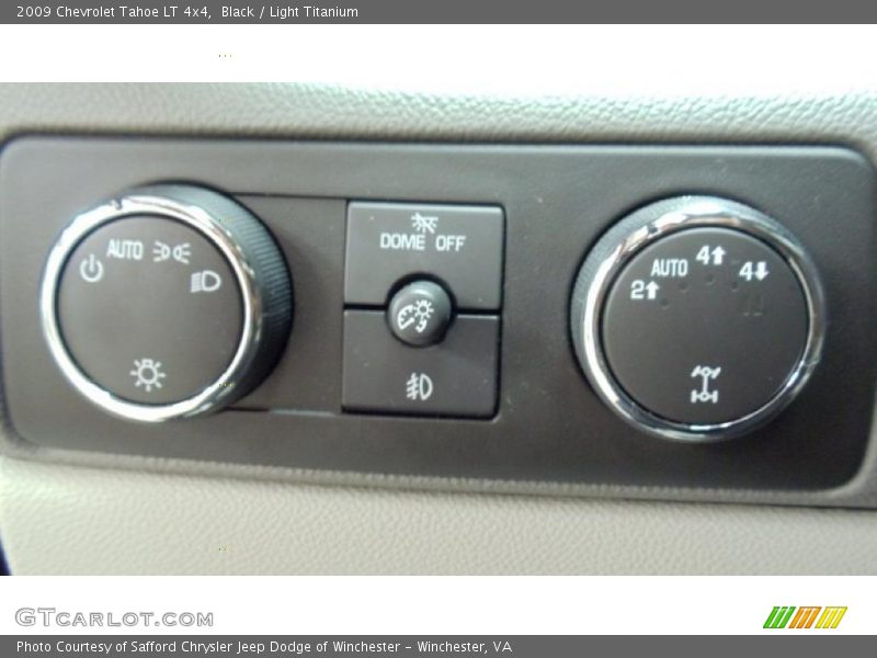 Black / Light Titanium 2009 Chevrolet Tahoe LT 4x4