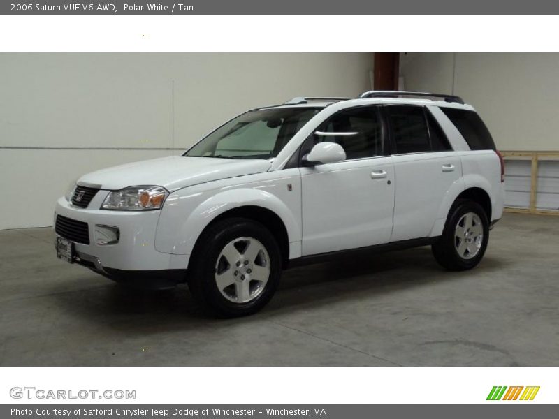 Polar White / Tan 2006 Saturn VUE V6 AWD