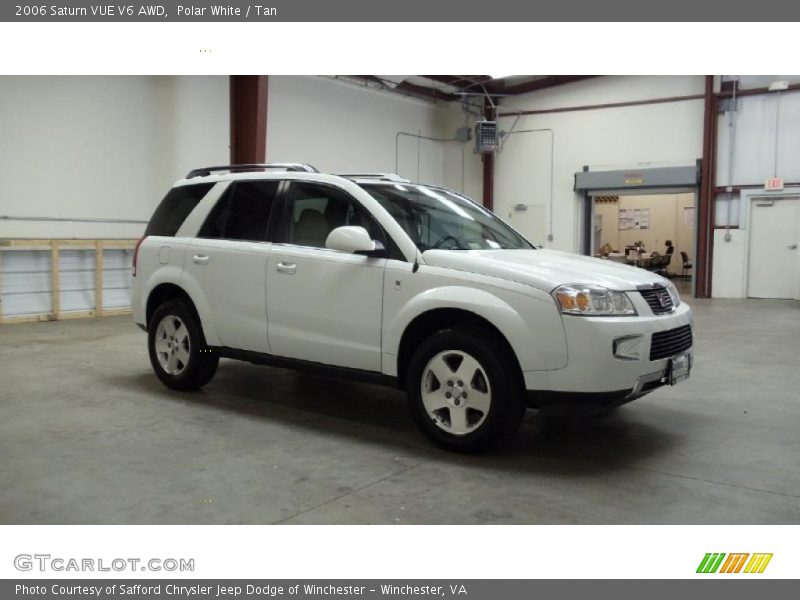 Polar White / Tan 2006 Saturn VUE V6 AWD