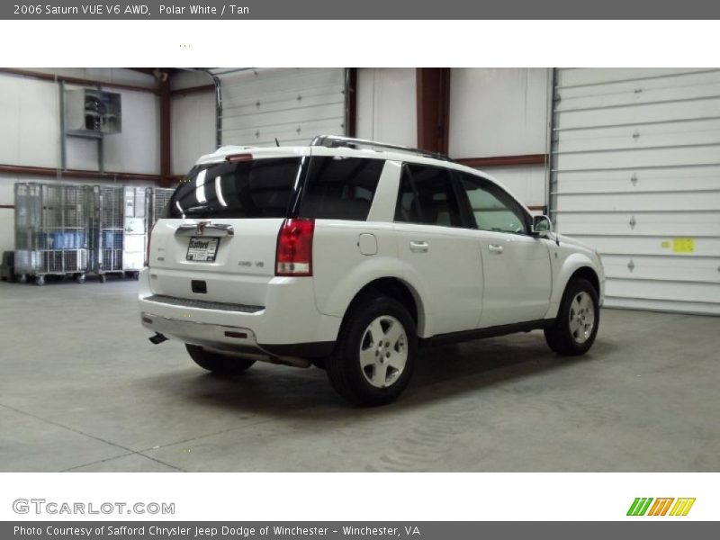 Polar White / Tan 2006 Saturn VUE V6 AWD