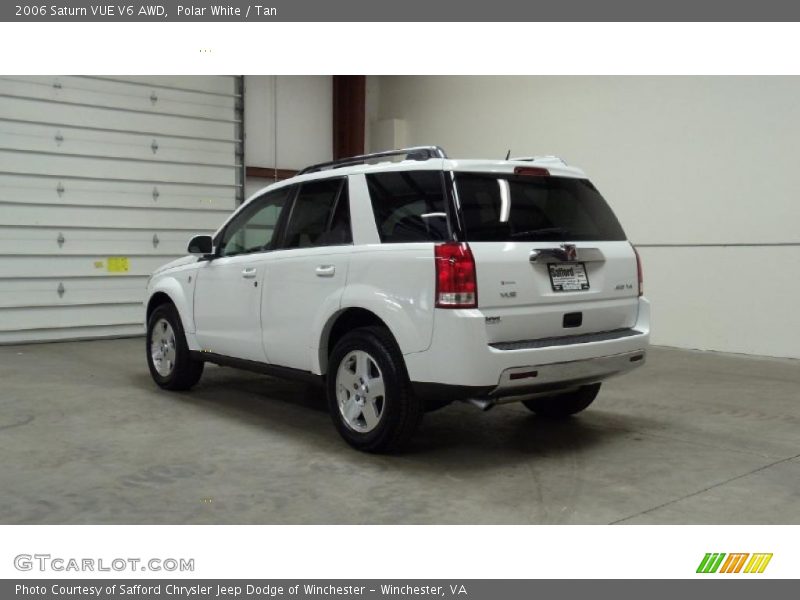 Polar White / Tan 2006 Saturn VUE V6 AWD