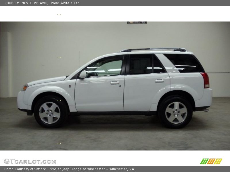 Polar White / Tan 2006 Saturn VUE V6 AWD