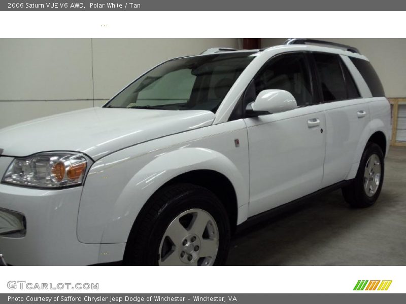 Polar White / Tan 2006 Saturn VUE V6 AWD