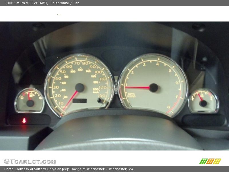 Polar White / Tan 2006 Saturn VUE V6 AWD