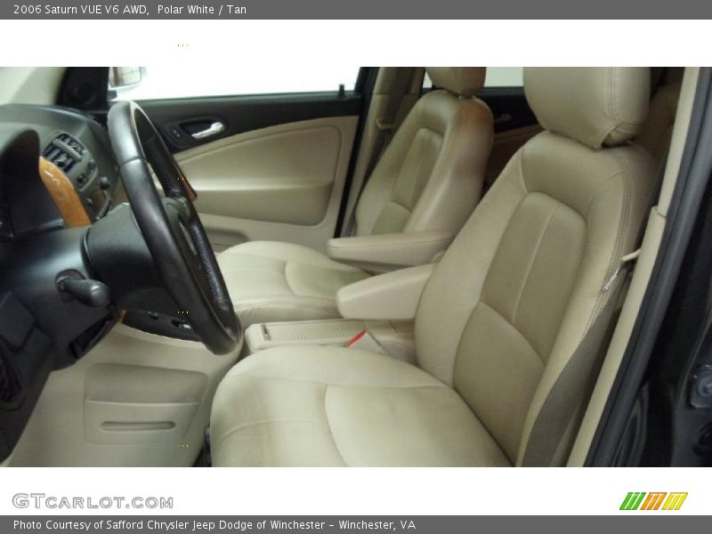 Polar White / Tan 2006 Saturn VUE V6 AWD
