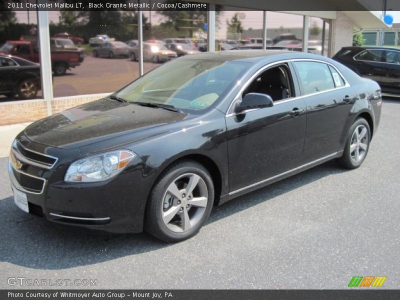 Black Granite Metallic / Cocoa/Cashmere 2011 Chevrolet Malibu LT