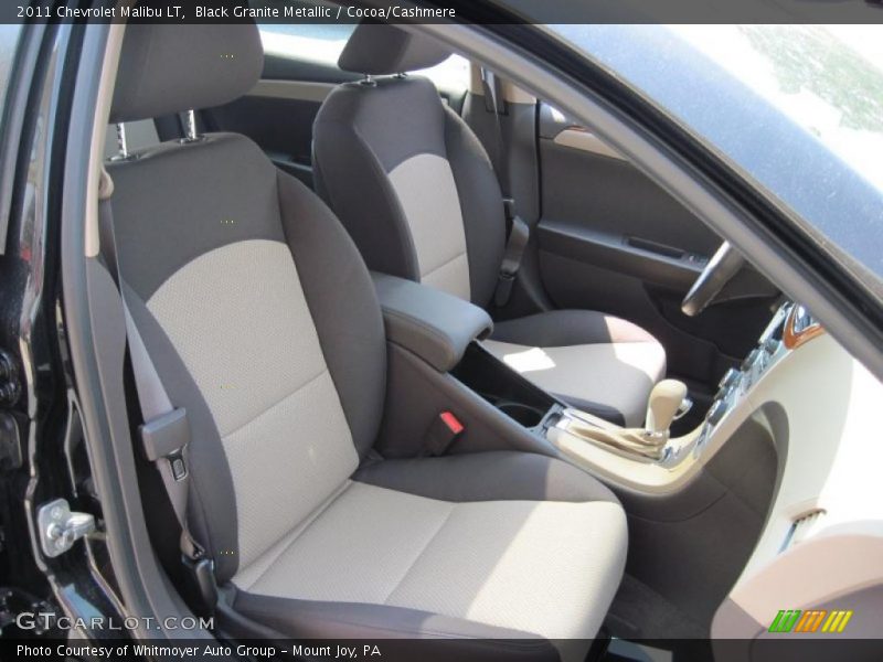 Black Granite Metallic / Cocoa/Cashmere 2011 Chevrolet Malibu LT