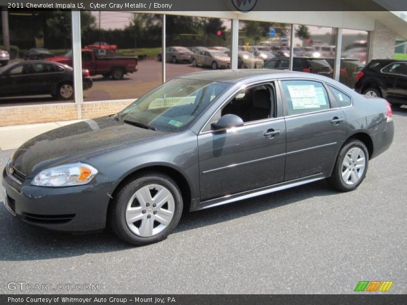 Cyber Gray Metallic / Ebony 2011 Chevrolet Impala LS