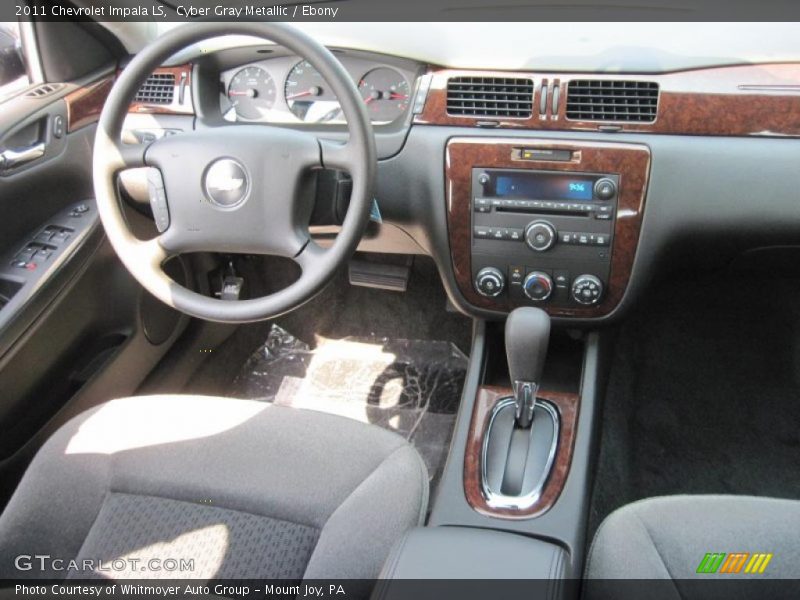 Cyber Gray Metallic / Ebony 2011 Chevrolet Impala LS