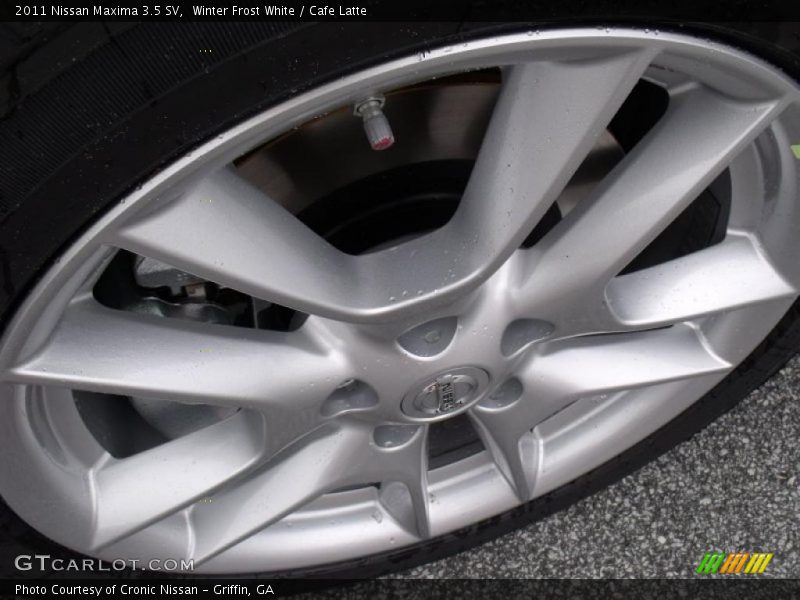 Winter Frost White / Cafe Latte 2011 Nissan Maxima 3.5 SV