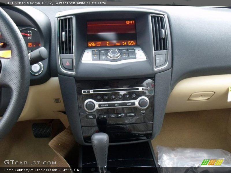 Winter Frost White / Cafe Latte 2011 Nissan Maxima 3.5 SV
