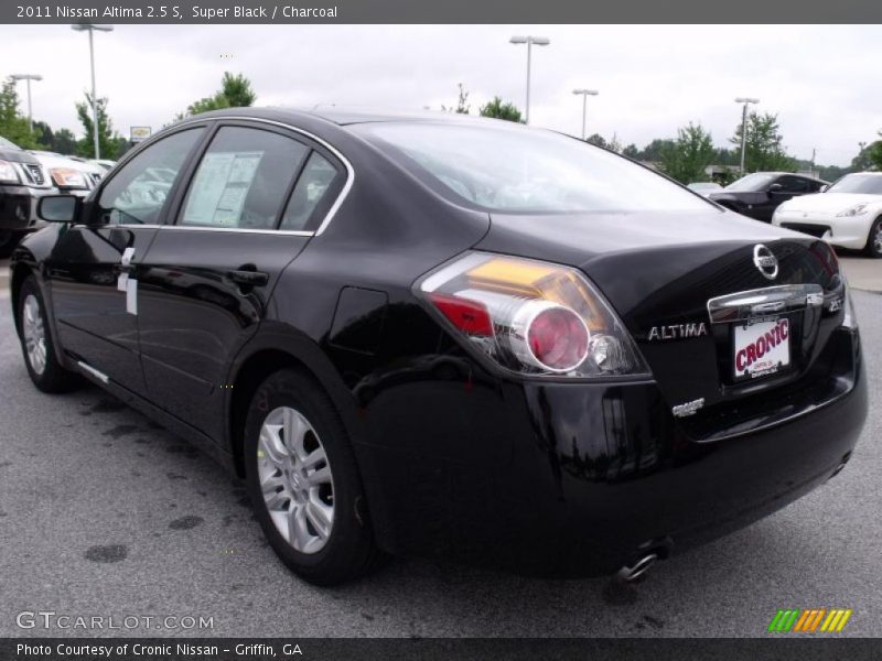 Super Black / Charcoal 2011 Nissan Altima 2.5 S