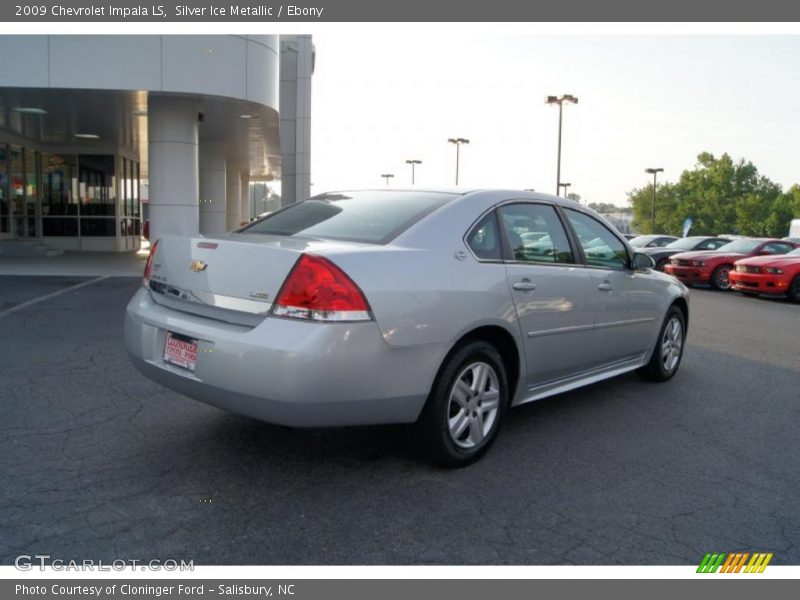 Silver Ice Metallic / Ebony 2009 Chevrolet Impala LS