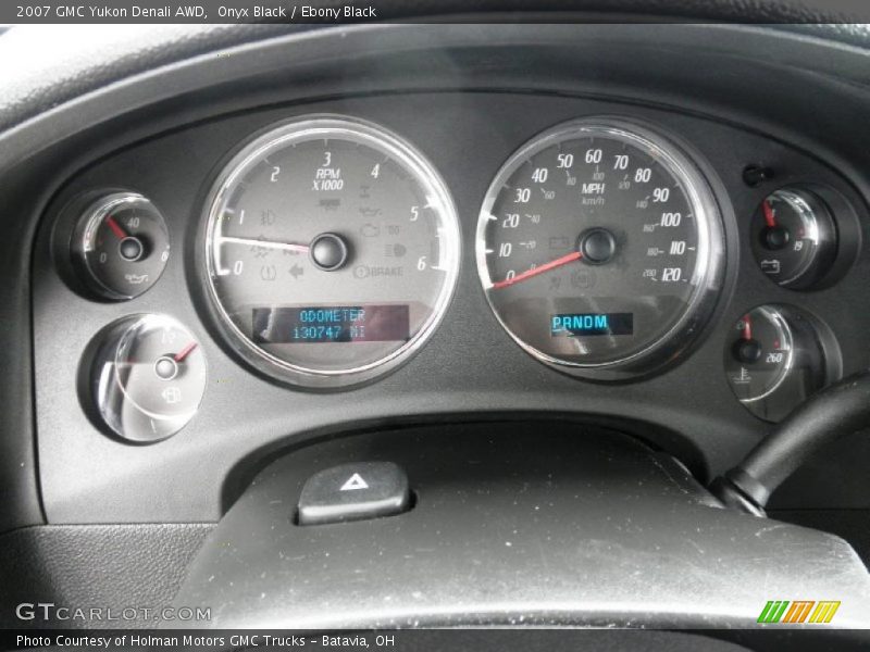 Onyx Black / Ebony Black 2007 GMC Yukon Denali AWD