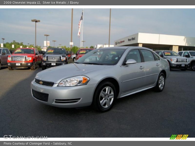 Silver Ice Metallic / Ebony 2009 Chevrolet Impala LS