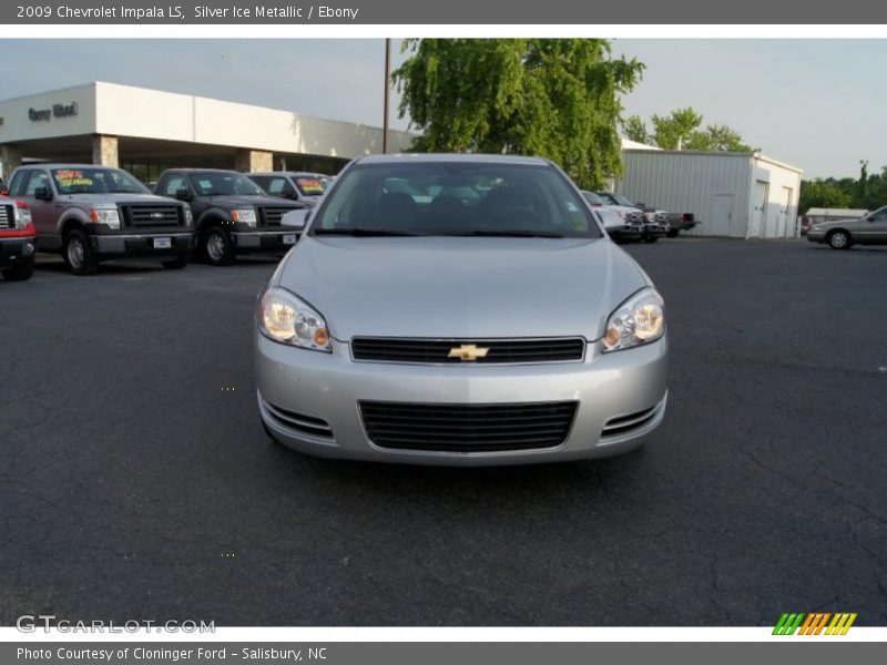 Silver Ice Metallic / Ebony 2009 Chevrolet Impala LS