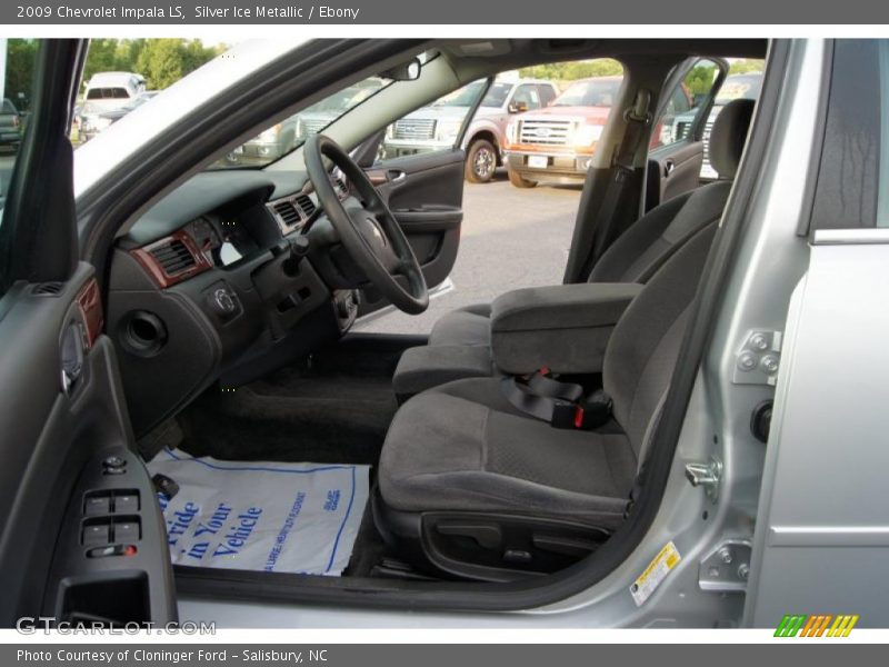 Silver Ice Metallic / Ebony 2009 Chevrolet Impala LS
