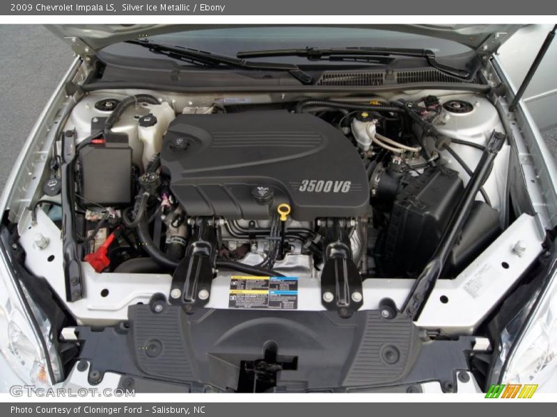 Silver Ice Metallic / Ebony 2009 Chevrolet Impala LS
