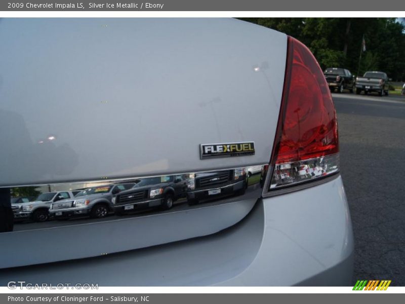 Silver Ice Metallic / Ebony 2009 Chevrolet Impala LS