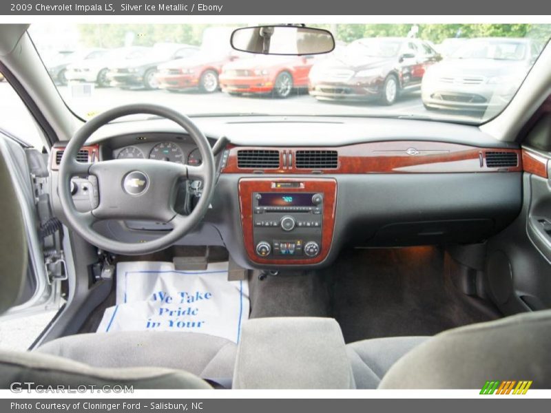 Silver Ice Metallic / Ebony 2009 Chevrolet Impala LS