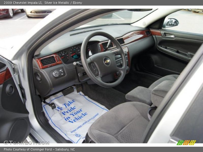 Silver Ice Metallic / Ebony 2009 Chevrolet Impala LS