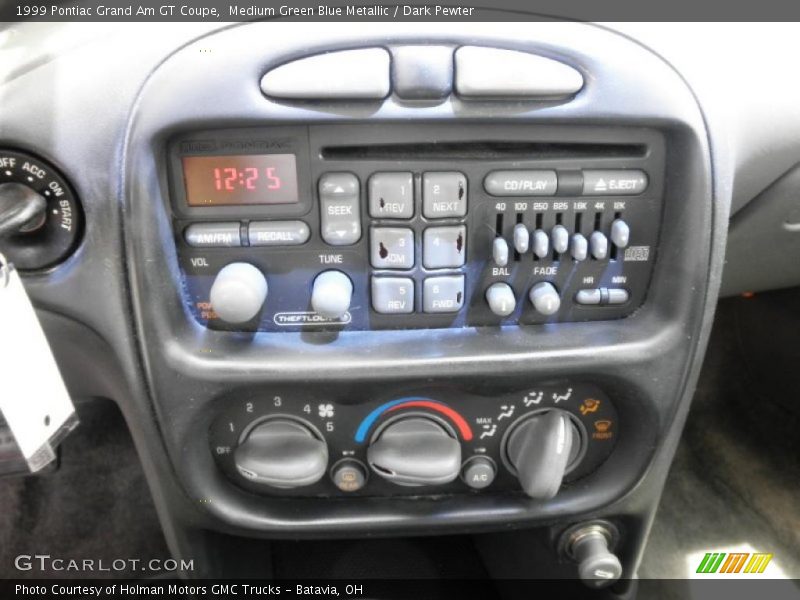 Controls of 1999 Grand Am GT Coupe