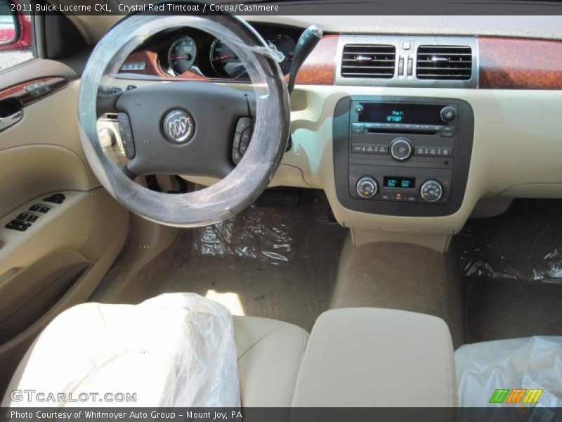 Crystal Red Tintcoat / Cocoa/Cashmere 2011 Buick Lucerne CXL