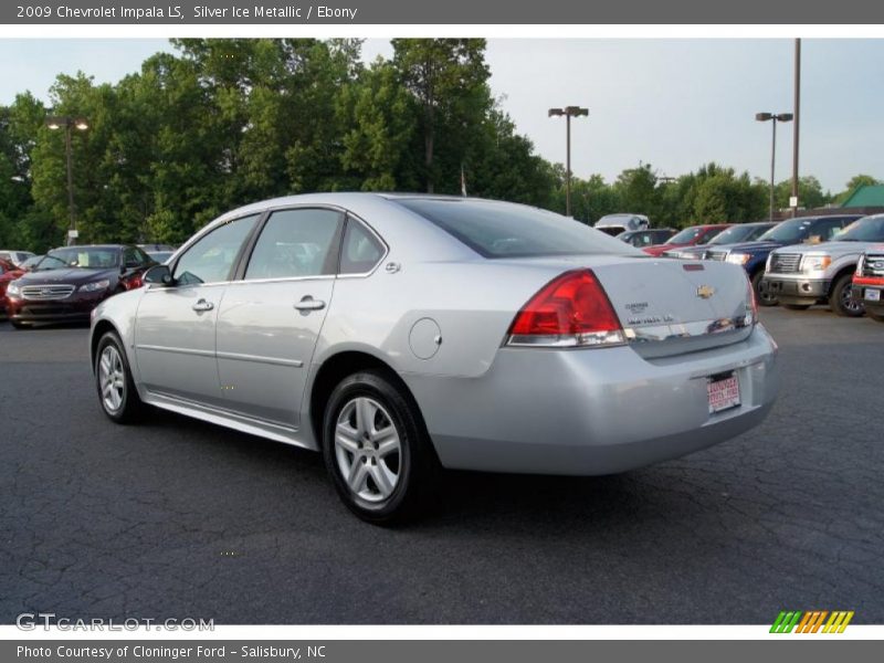 Silver Ice Metallic / Ebony 2009 Chevrolet Impala LS
