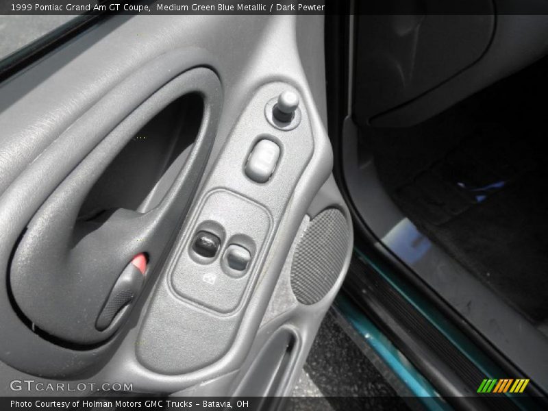Medium Green Blue Metallic / Dark Pewter 1999 Pontiac Grand Am GT Coupe