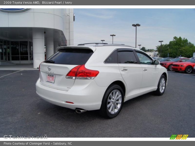 Blizzard Pearl / Ivory 2009 Toyota Venza AWD