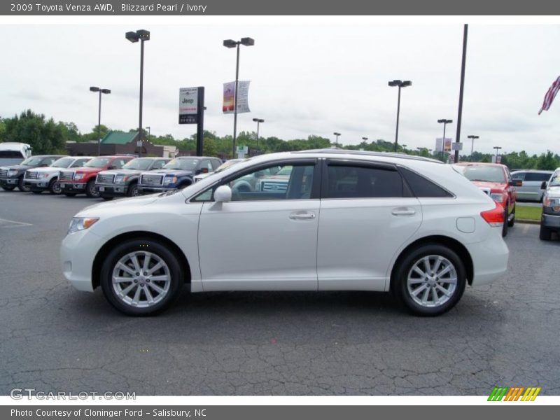  2009 Venza AWD Blizzard Pearl