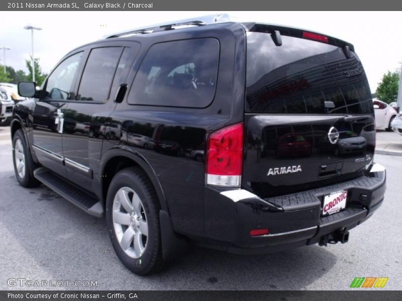 Galaxy Black / Charcoal 2011 Nissan Armada SL